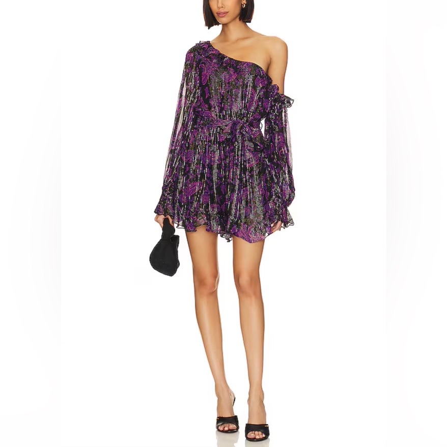 Nwt-X Revolve Romper With Tie Up Belt